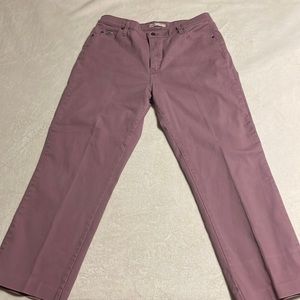Light Purple Lee- relaxed straight fit jeans